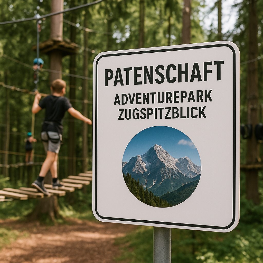 Gemeinsam sichtbar werden: Ihre Patenschaft im Adventurepark Zugspitzblick