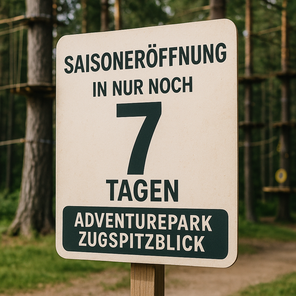 ⚡ Nur noch 7 Tage – das Abenteuer steht vor der Tür! 🌲🔥