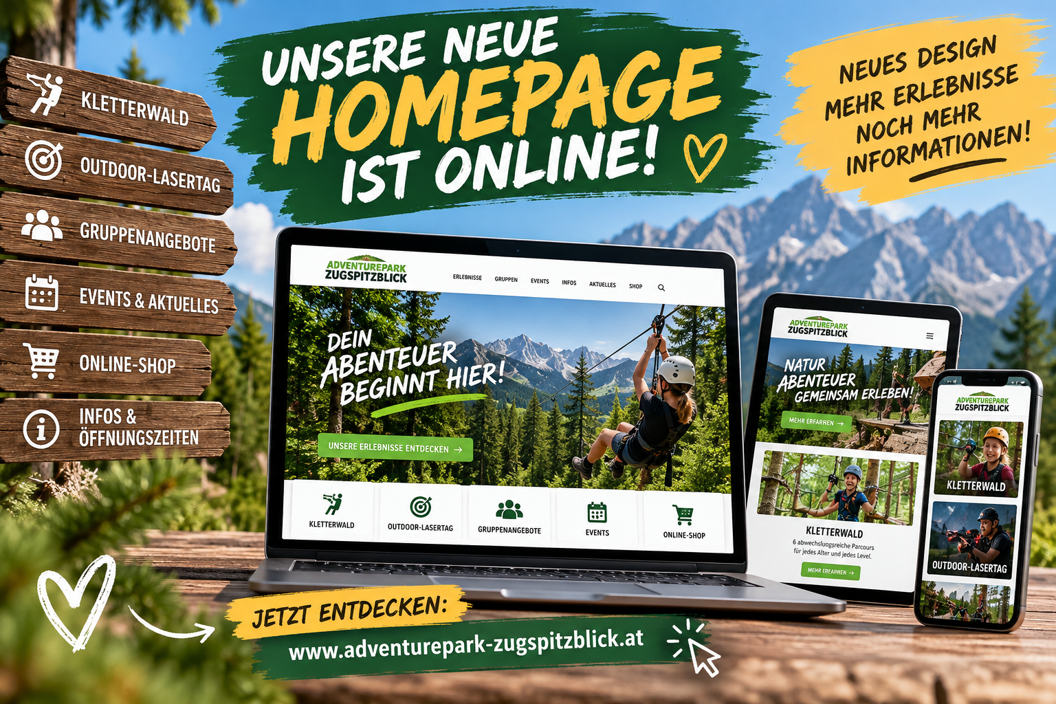 🎉 Unsere neue Homepage ist online!